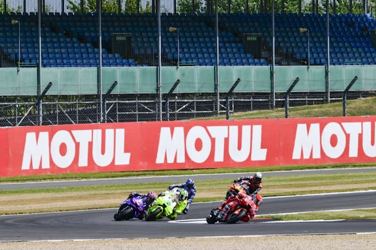 MotoGP am Wochenende in Silverstone: Nicht alle Ränge waren belegt
