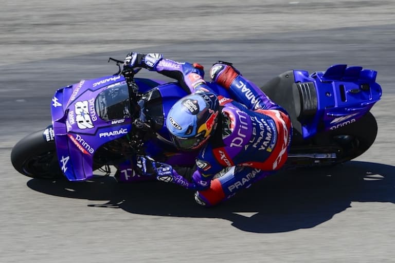 Verbesserte sich auf Platz der Zeitenliste: Yamaha-Pilot Oliveira