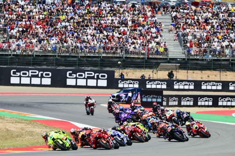 Die MotoGP im Motorland Aragon