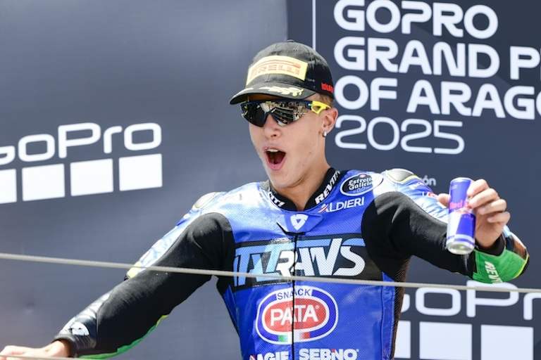 Konnte sich dennoch freuen: Der schnelle Brasilianer Diogo Moreira