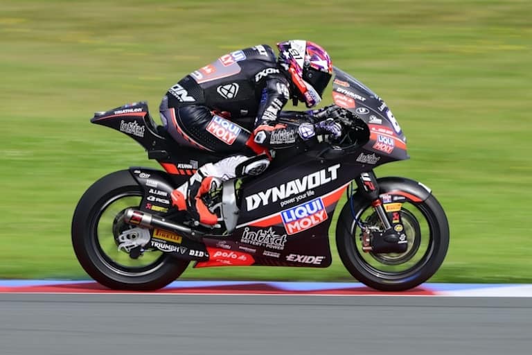 In der laufenden Moto2-Saison zeigte Agius eine beeindruckende Entwicklung