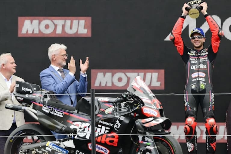 Marco Bezzecchi harmoniert immer besser mit der Aprilia