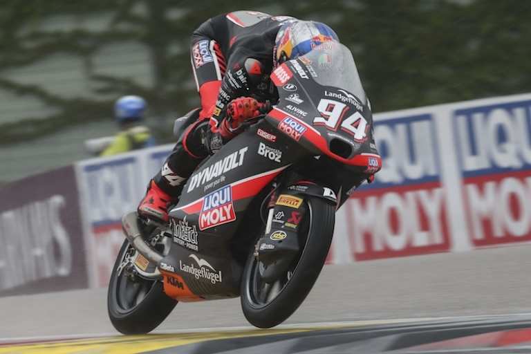 Guido Pini: 0,6 sec hinter Sieger Munoz im Ziel