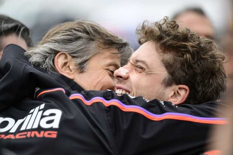 Marco Bezzecchi steuerte die Aprilia zur Freunde von Massimo Rivola erneut aufs Podest