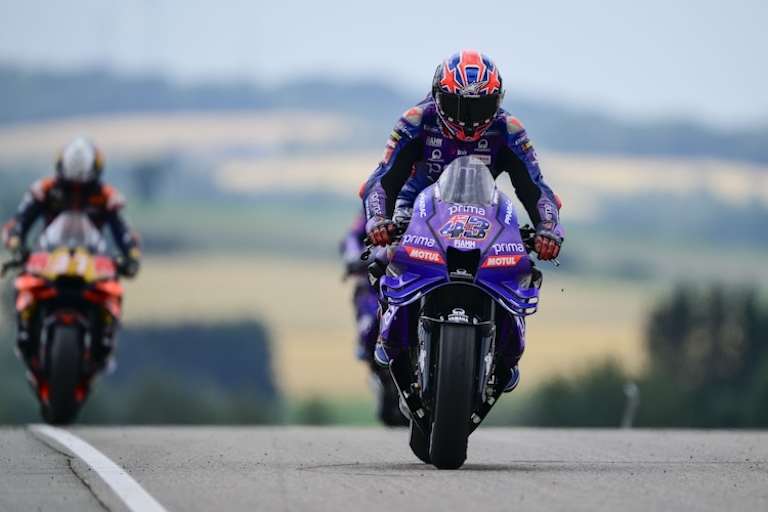 Der zweite Mapping-Wechsel verschlechterte das Fahrverhalten der Yamaha M1