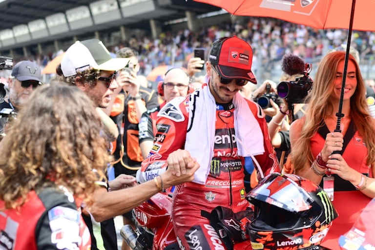 Die guten Wünschen von Mentor Rossi halfen nicht