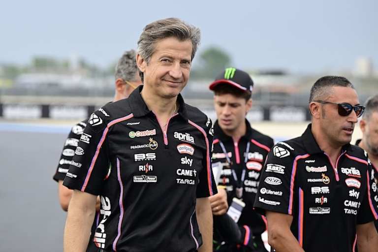 Aprilia Racing CEO Massimo Rivola behielt in der «Martin-Krise» den Überblick