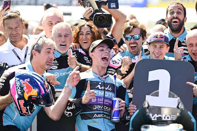 Jetzt auch Moto2-Sieger: David Alonso