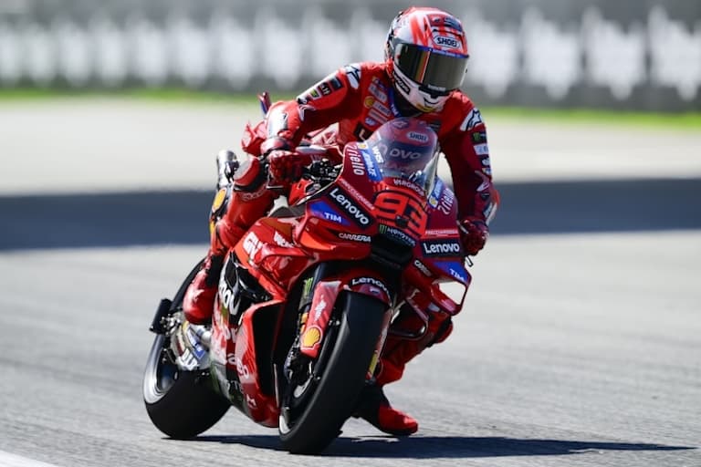 WM-Spitzenreiter Marc Marquez beendete das Catalunya-Zeittraining als Vierter