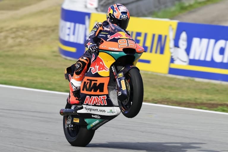 Collin Veijer schaffte es in Startreihe 1