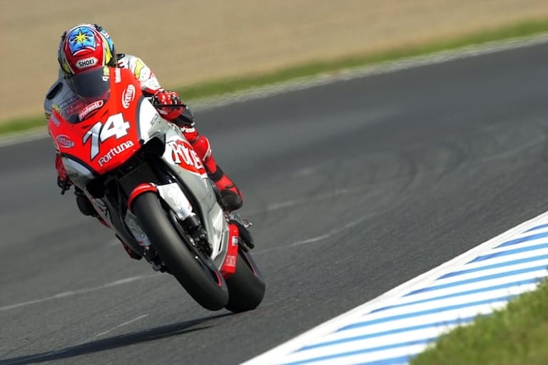 Daijiroh Kato bei Tests auf der Gresini-MotoGP-Honda