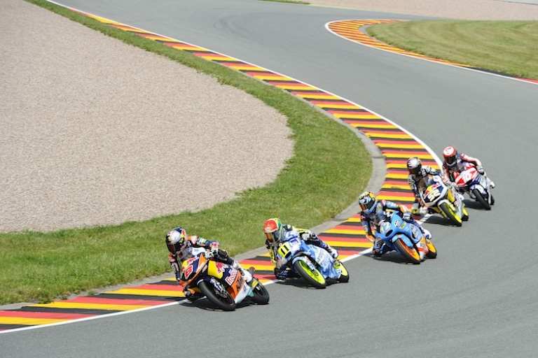 Jack Miller auf dem Weg zum Moto2-Sieg 2014