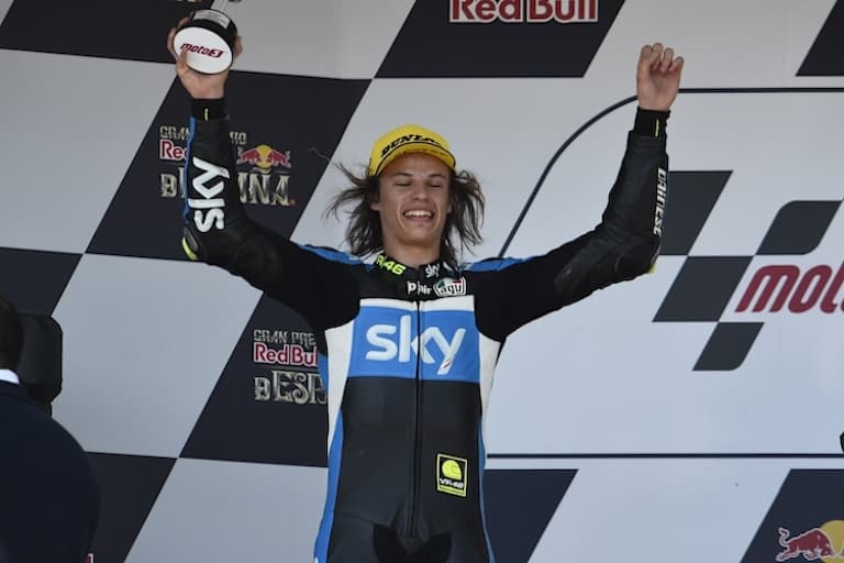 Moto3-Hoffnungsträger von VR46: Bulega wuchs im GP-Fahrerlager auf