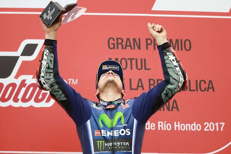 Yamaha: In Argentinien gewinnt Vinales einen von drei GP 2017