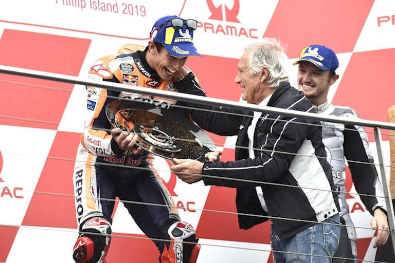 Giacomo Agostini ist ein großer Bewunderer von Marc Marquez