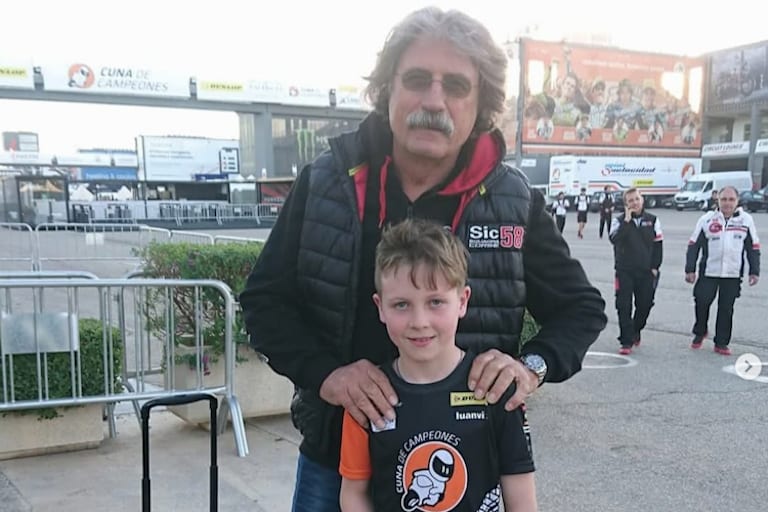 Casey O'Gorman mit Paolo Simoncelli