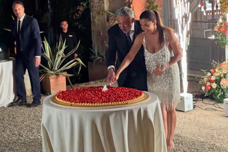 Mauro Grassilli mit seiner Frau Violetta