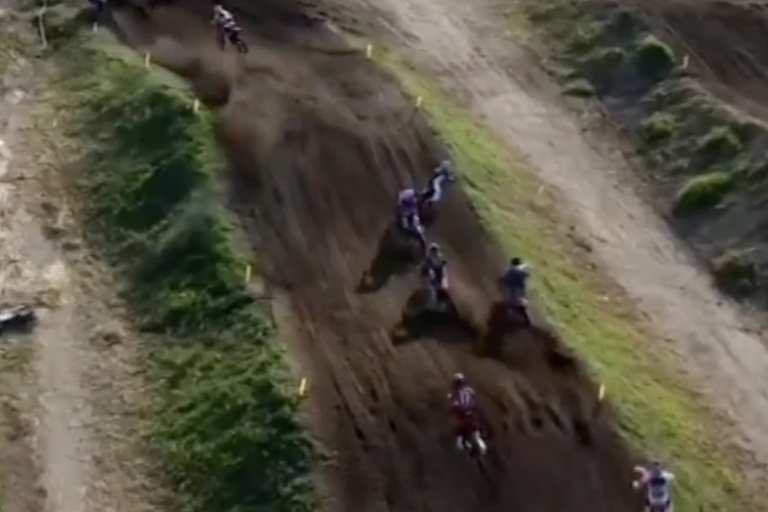 Guadagnini lag mitten auf der Strecke