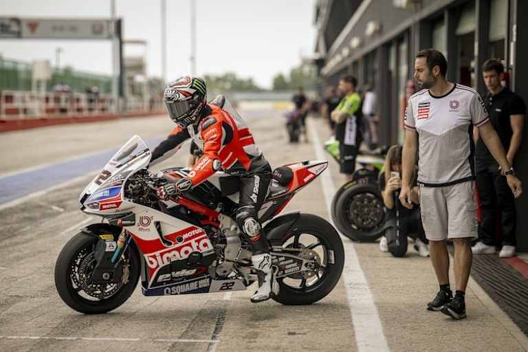 Der Misano-Test war für Bimota eine große Hilfe