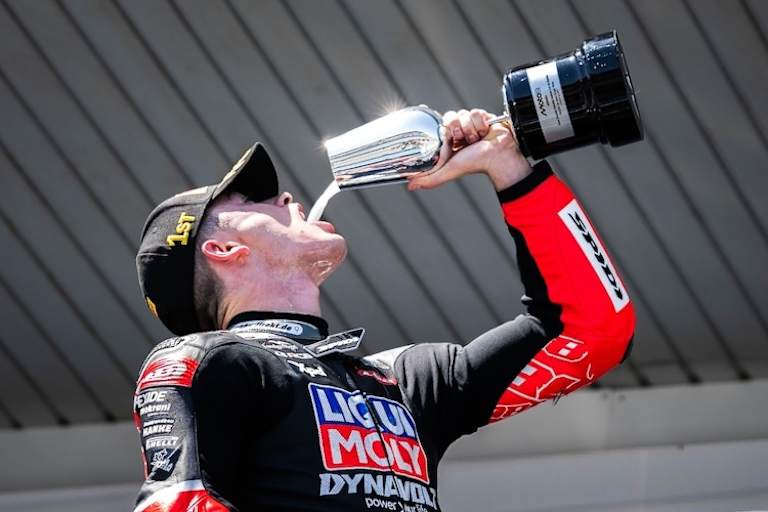 Spitzenreiter der Moto2-WM: Manuel Gonzalez