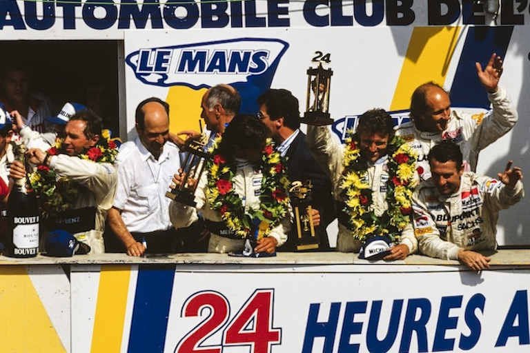 Ab 1988 war Mass Teil des Sauber-Teams, Höhepunkt war der Sieg in Le Mans 1989 mit Manuel Reuter und Stanley Dickens, auf dem Podest stand er mit Hans-Joachim Stuck und Bob Wollek, die den 3. Platz belegten