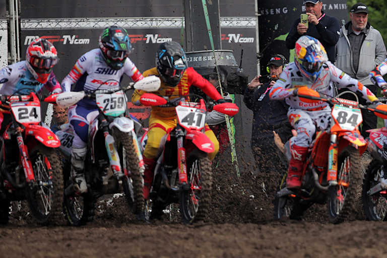 Pauls Jonass kam im zweiten Lauf gut aus dem Startgatter heraus