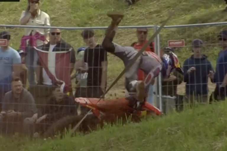 Simon Längenfelder warf in der letzten Runde den möglichen Lauf- und Grand-Prix-Sieg weg