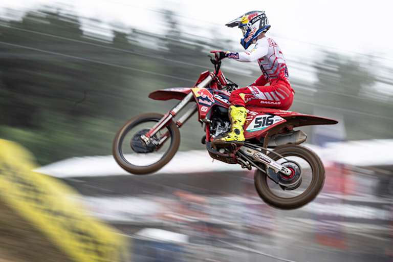 Simon Längenfelder verbesserte für den zweiten Lauf das Setup