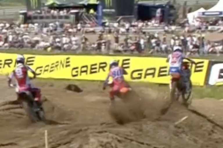 Simon Längenfelder musste in der ersten Runde die Strecke verlassen