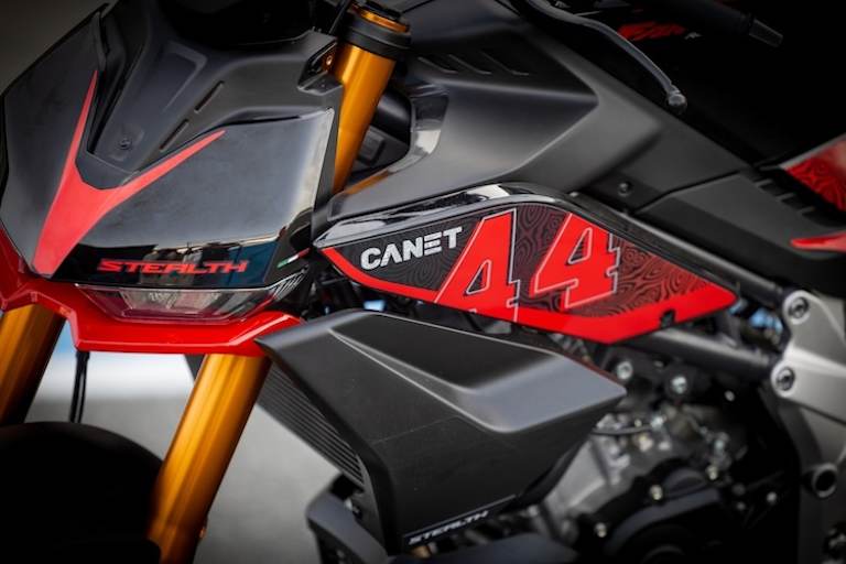 Als Designvorlage diente der Tattoo-Style des spanischen Moto2-Racers