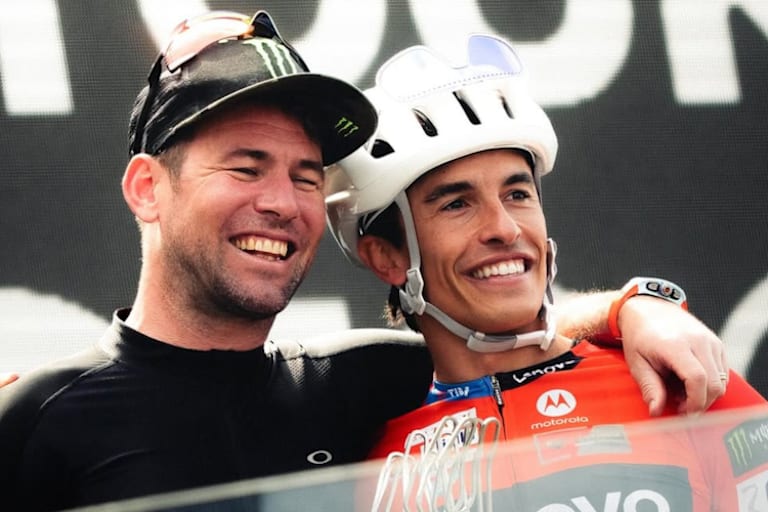 Marc Márquez mit Ducati-CEO Claudio Domenicali