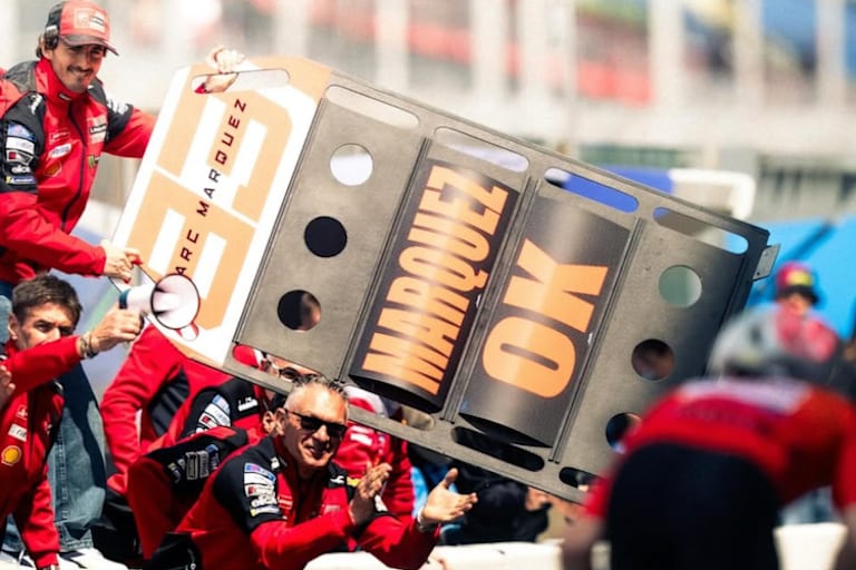 Ducati-Corse-CEO Gigi Dall’Igna begrüßte den achtfachen Weltmeister