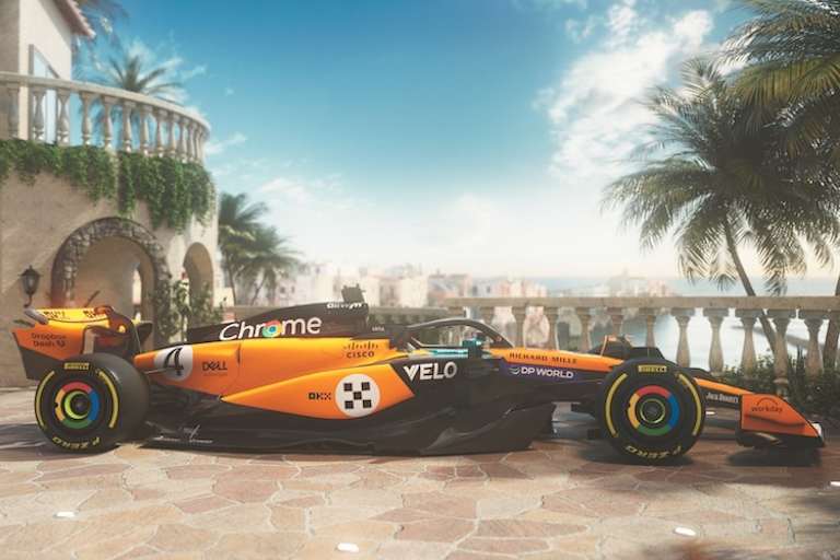 Der Look erinnert an den McLaren M7A