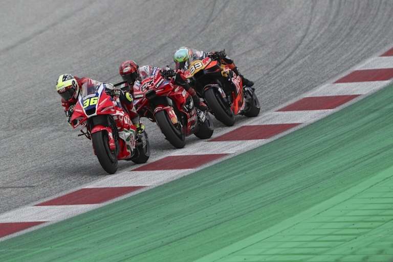 Als die Welt noch in Ordnung war für Joan Mir: Der Spanier auf der Suzuki GSX-RR im Jahr 2020