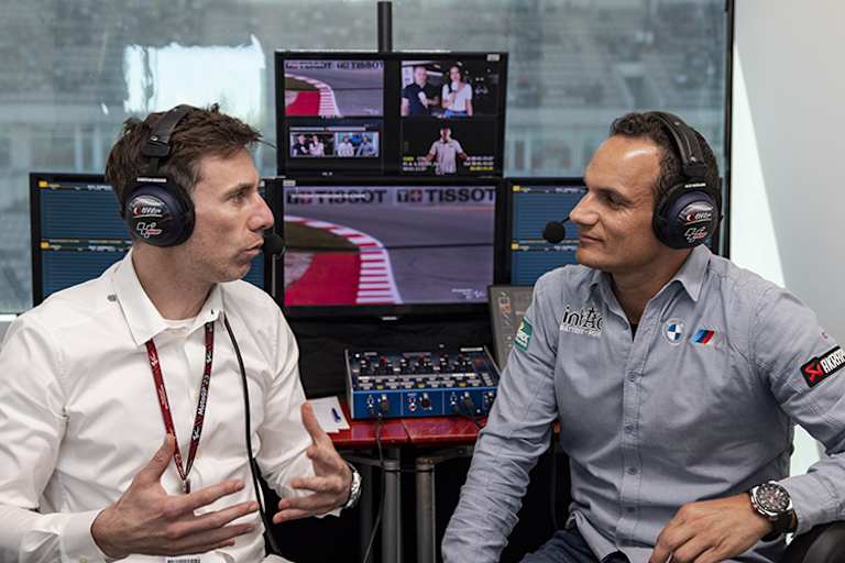 Kommentatoren-Duo Christian Brugger und Alex Hofmann