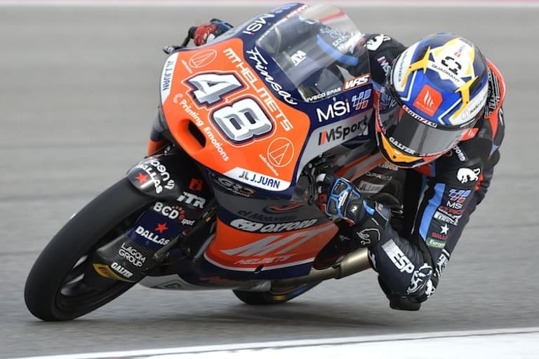 Rang 3 in der dritten Ausfahrt in Austin für KTM-Pilot Ivan Ortola
