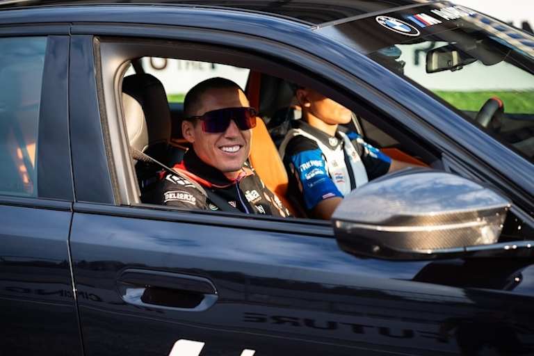 Die beiden Aprilia-Fahrer hatten Spaß