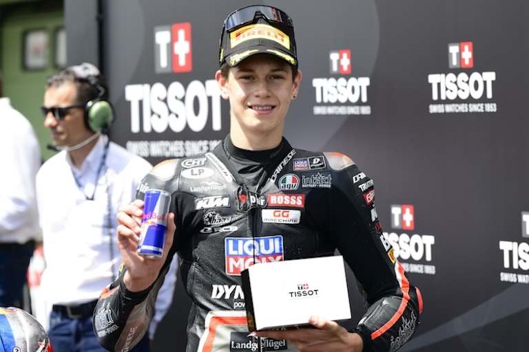 Guido Pini fährt 2025 im einzigen deutschen GP-Team Liqui Moly Intact