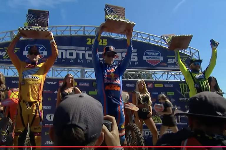 Das Podium von Washougal