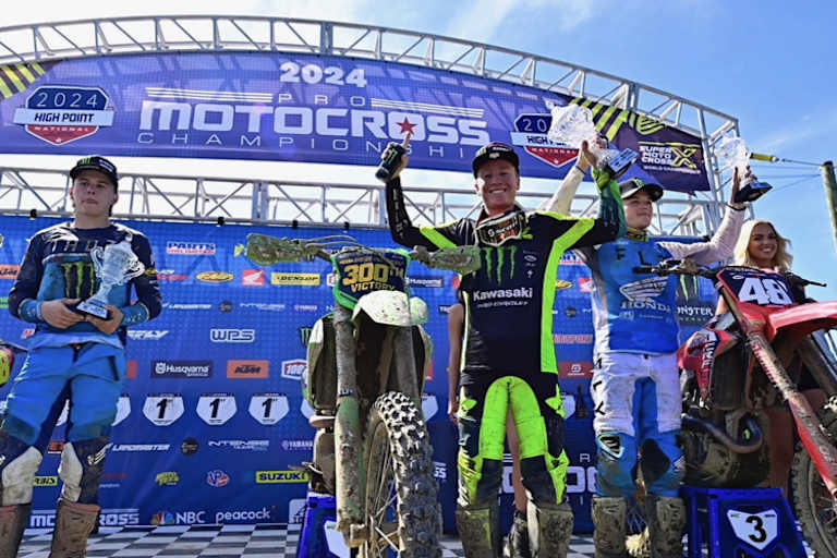 Das Podium in High Point