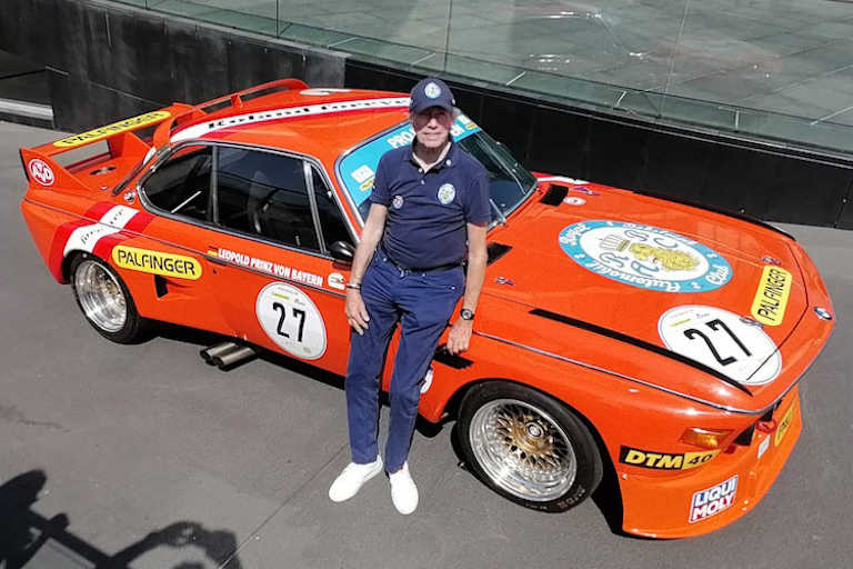 Poldi und sein BMW 3,0 CSL