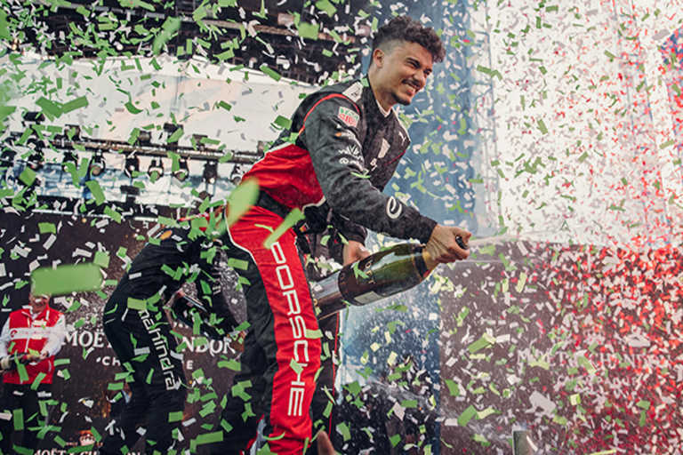 Vollstrom in der Formula E: Pascal Wehrlein vom Tag Heuer Porsche Formula E Team