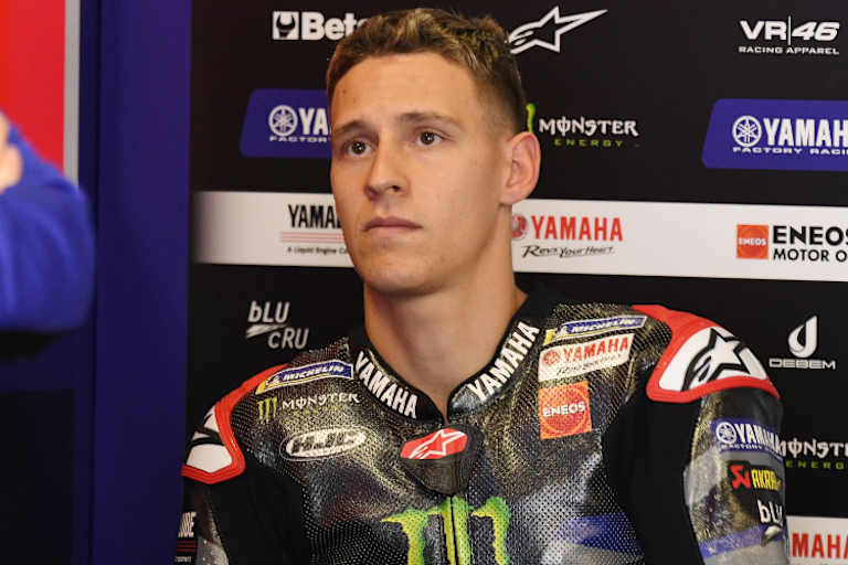 In der Yamaha-Box erwartet Quartararo eine Reaktion