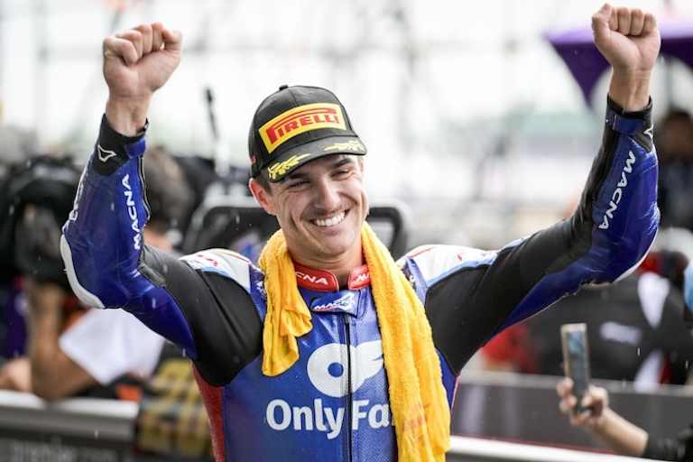 Ein glücklicher Marcos Ramirez