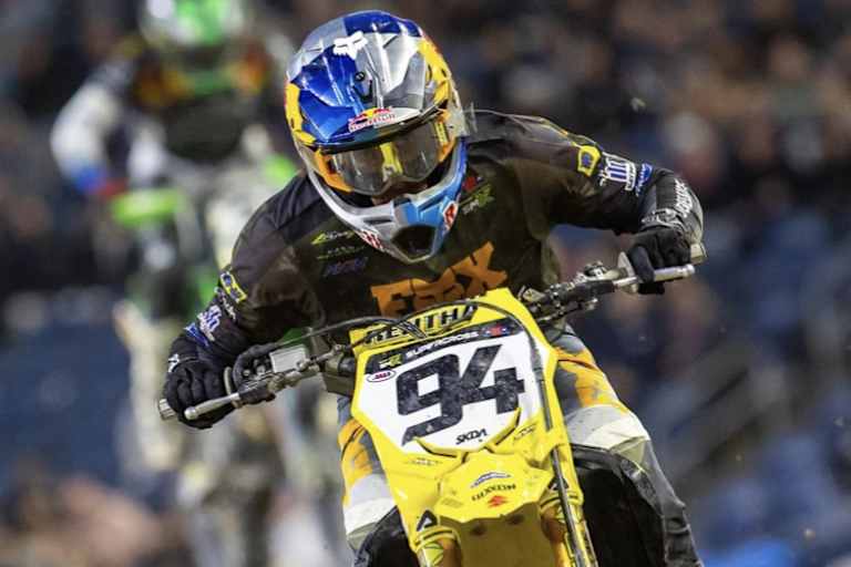 Ken Roczen startete in Seattle mit einer instabilen Schulter