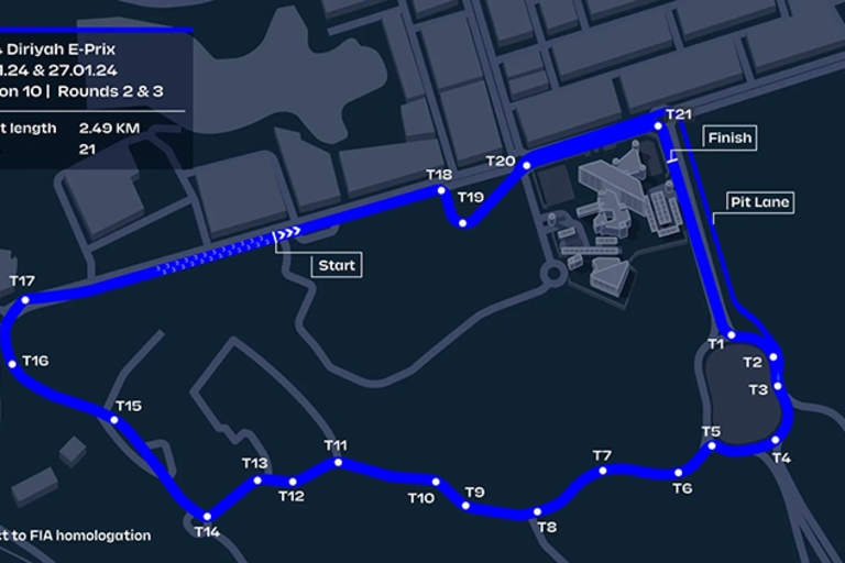21 Kurven, 2,95 km: Die beiden (Nacht-)Rennen steigen am Freitag bzw. Samstag.