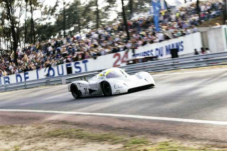 Papa Michael Schumacher gab 1991 im Sauber-Mercedes C11 Gas