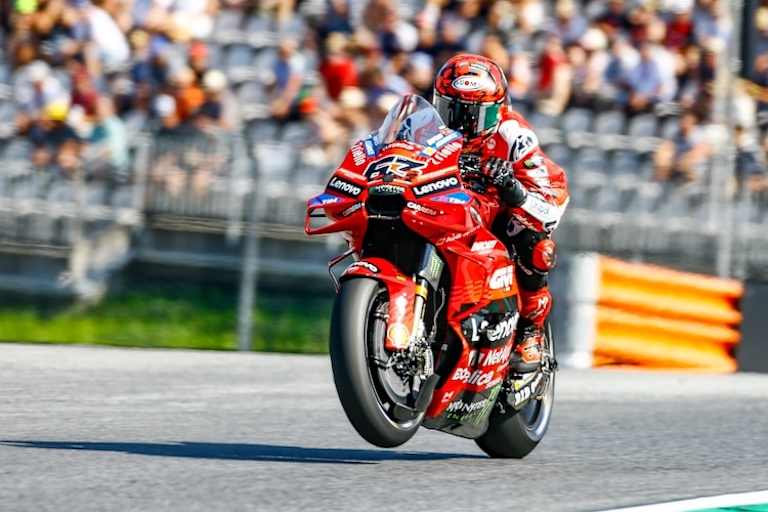 Pecco Bagania beendete das Zeittraining auf Platz 3