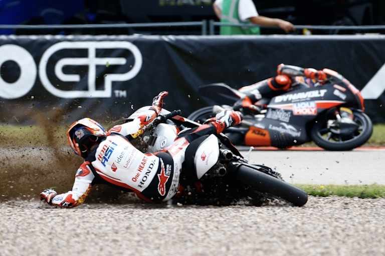 Taiyo Furusato stürzte in der letzten Runde