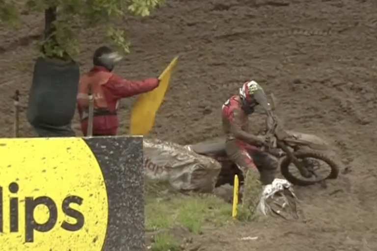 Jeremy Seewer startete gut und stürzte